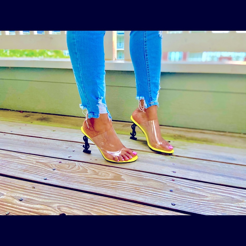 Stylish Yellow Heels for Women